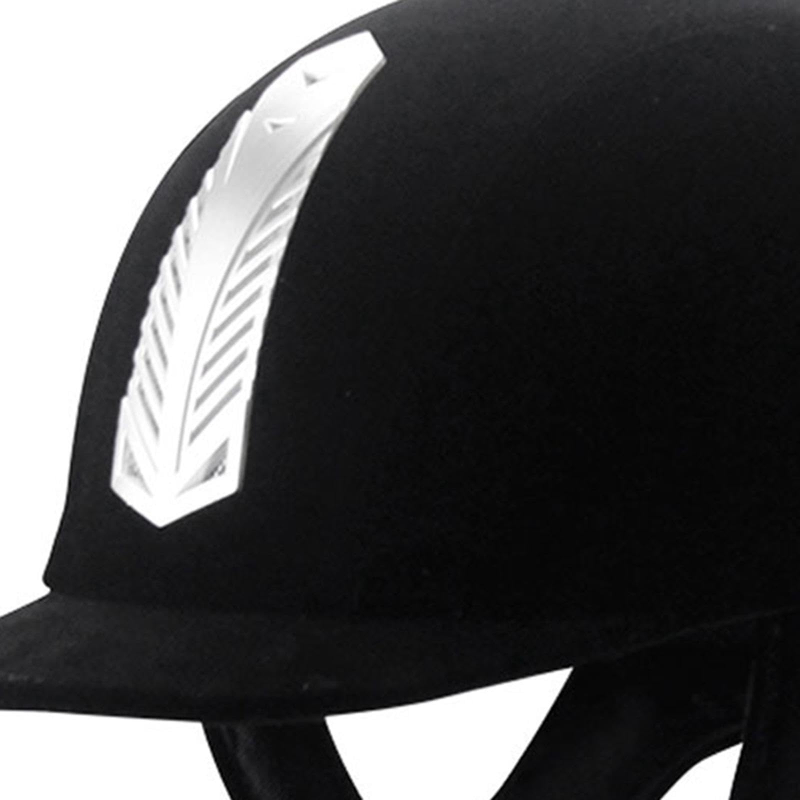 Casco Ecuestre para Equitación Gorra de Montar Casco de Protector Ventilado Respirable con Material PP Adecuado para Protección en Deportes