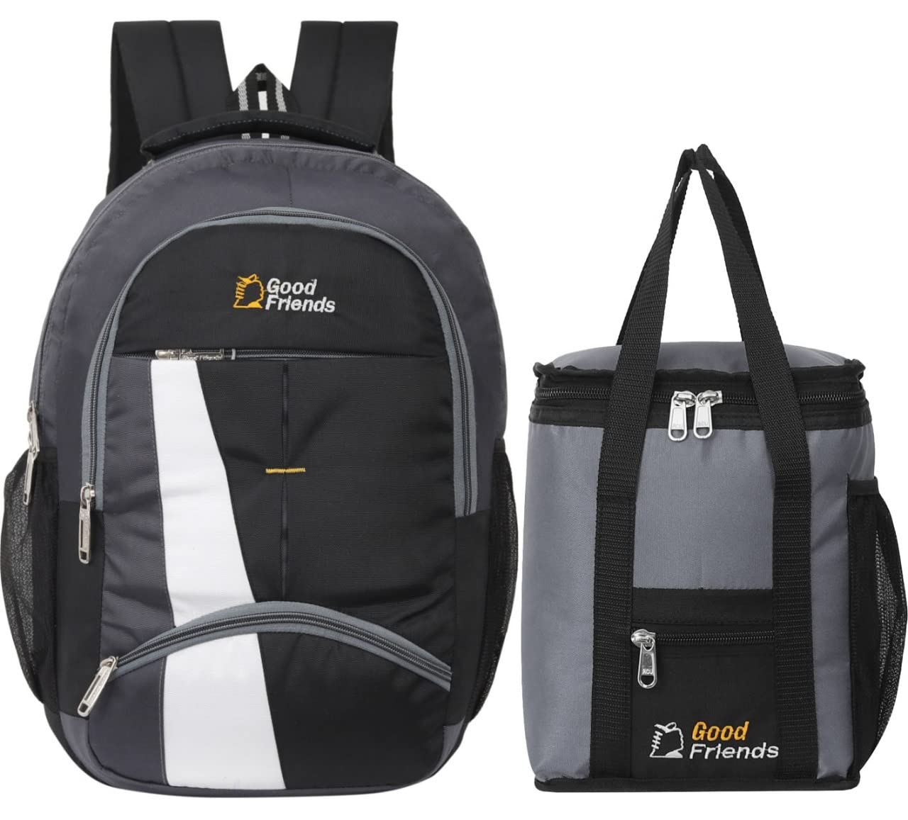 See full amazon price history chart for Goodfriends Good Friends Laptop Backpack Business Collage & School Travel Bags For Men & Women & Lunch Bag Combo, 35 Litres, Black Goodfriends Good Friends Laptop Backpack Business Collage & School Travel Bags For Men & Women & Lunch Bag Combo, 35 Litres, Black (B0BRJM8K88) Amazon Price History, Amazon Price Tracker