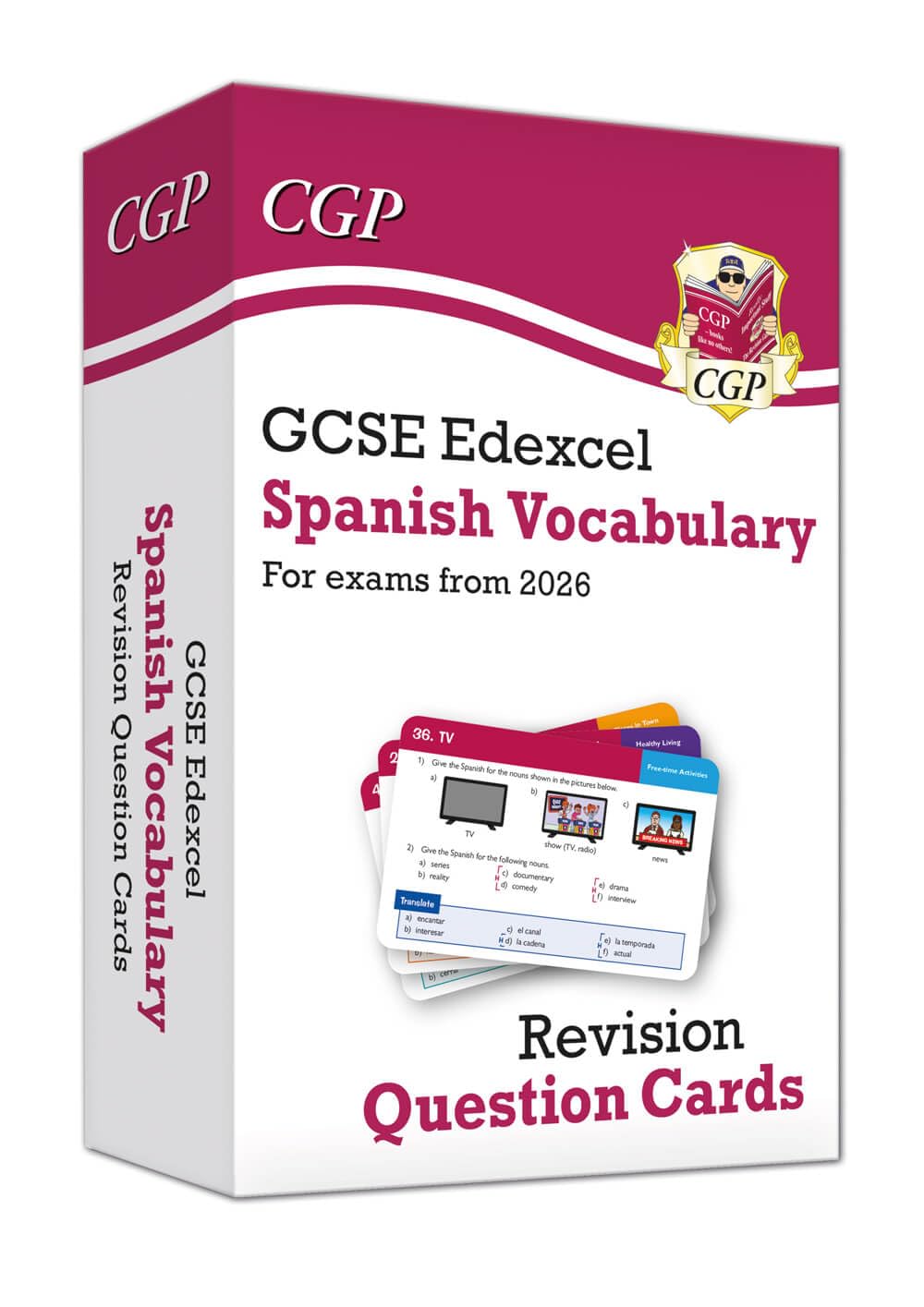 New GCSE Edexcel Spanish: Vocabulary Revision Question Cards (CGP Edexcel GCSE Spanish)