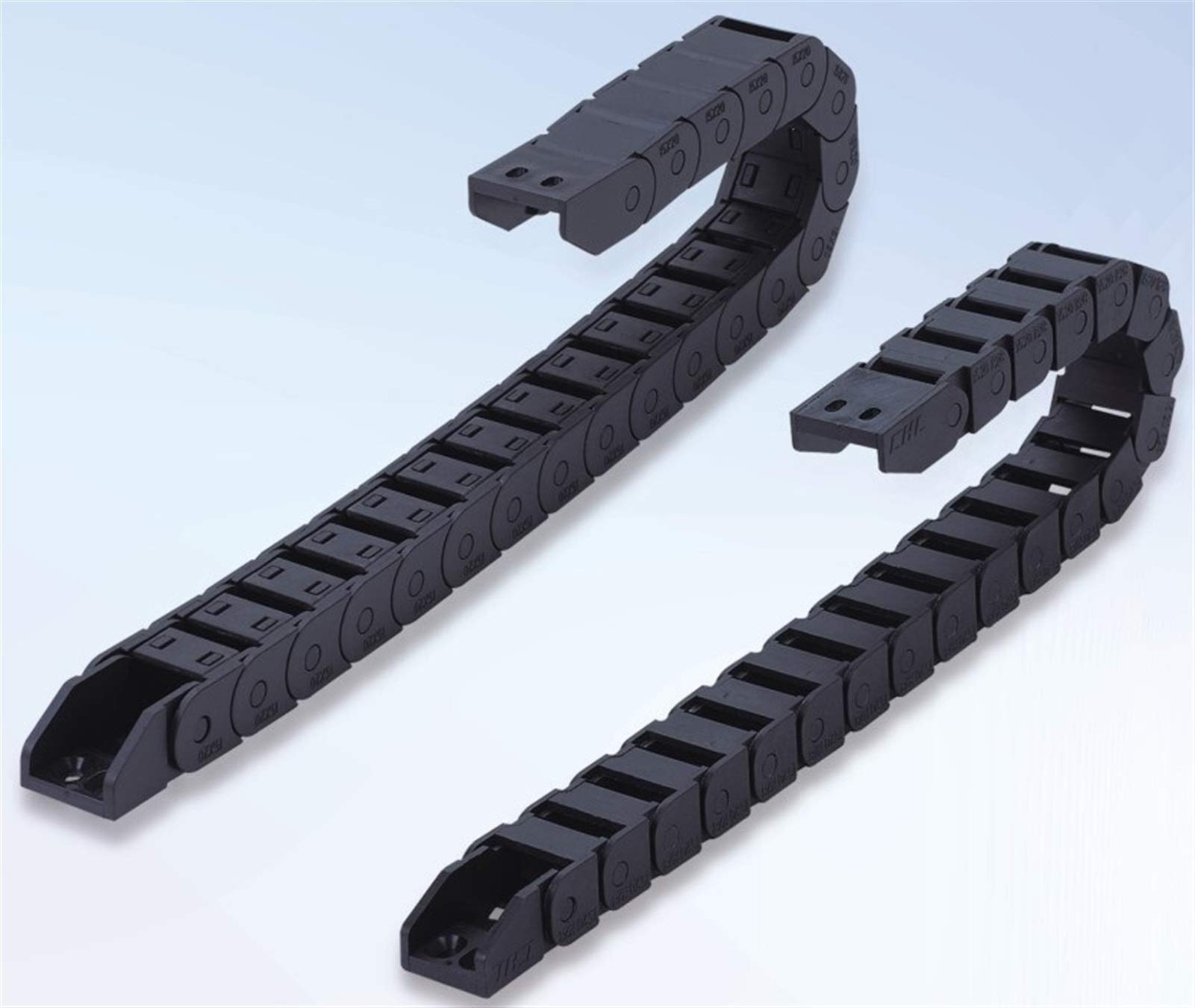 Cadena Portacables 15x15 15x20 15x30 15x40 R38 18x18 18x25 18x37 18x50 mm con Conector Final