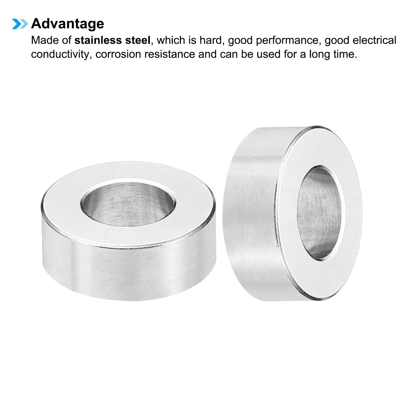 TA-VIGOR 5Pcs M8 Aluminum Spacer - Image 4