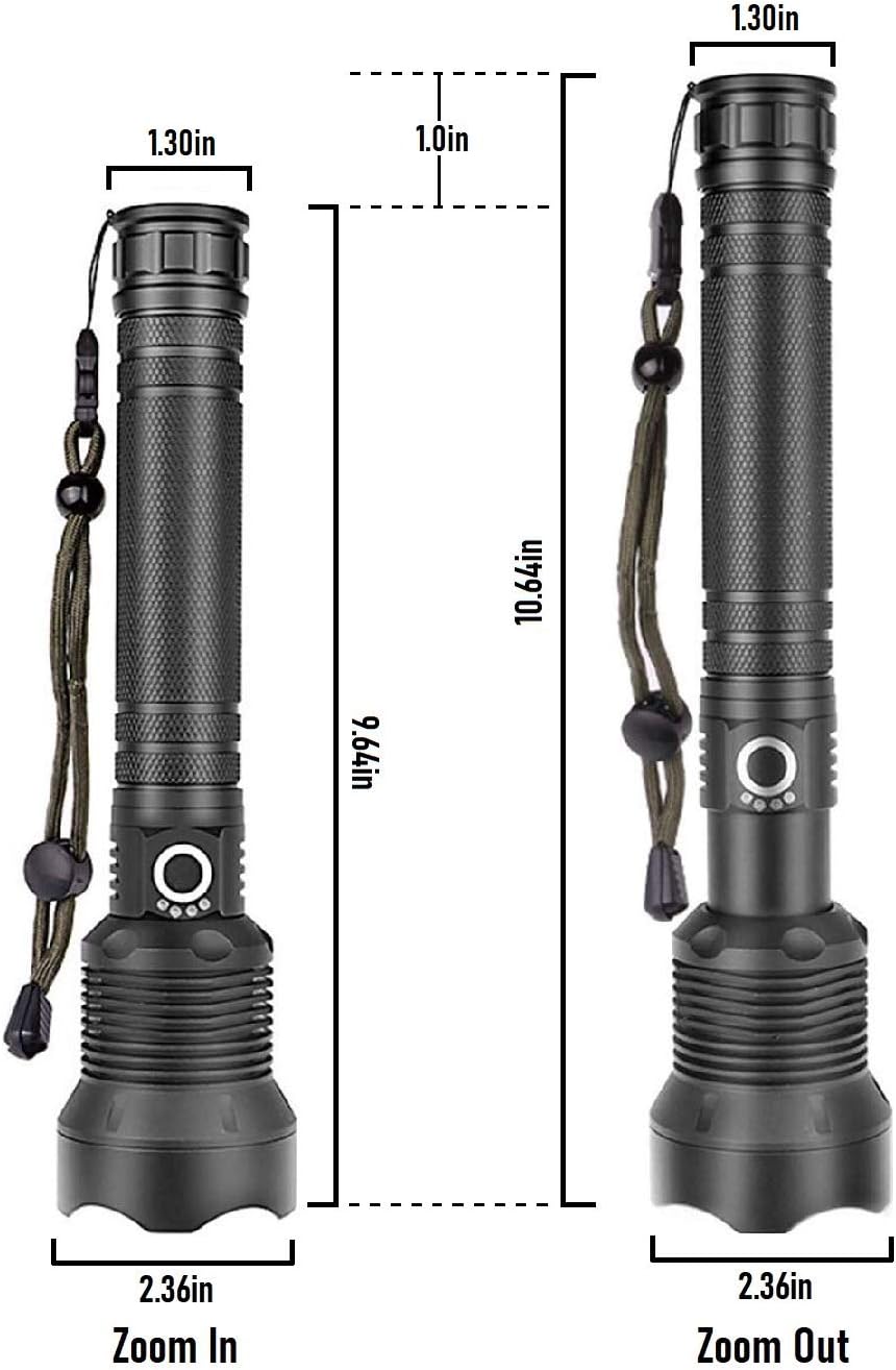 Rechargeable Tactical Flashlight Powerful Flashlights Image