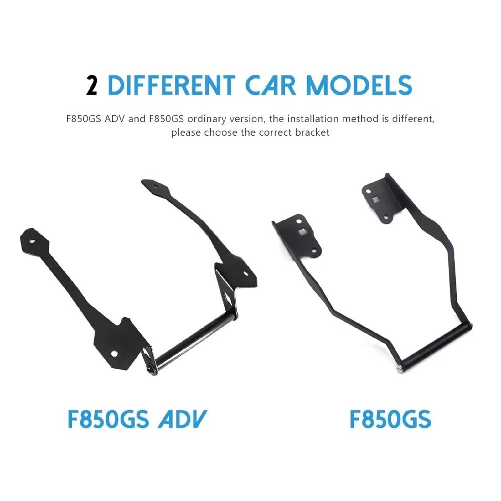 Moto GPS Support De Navigation Support de Plaque de Navigation GPS pour téléphone Portable de Moto Convient pour BMW F850GS 2018-2020 Support De Navigation GPS pour Moto