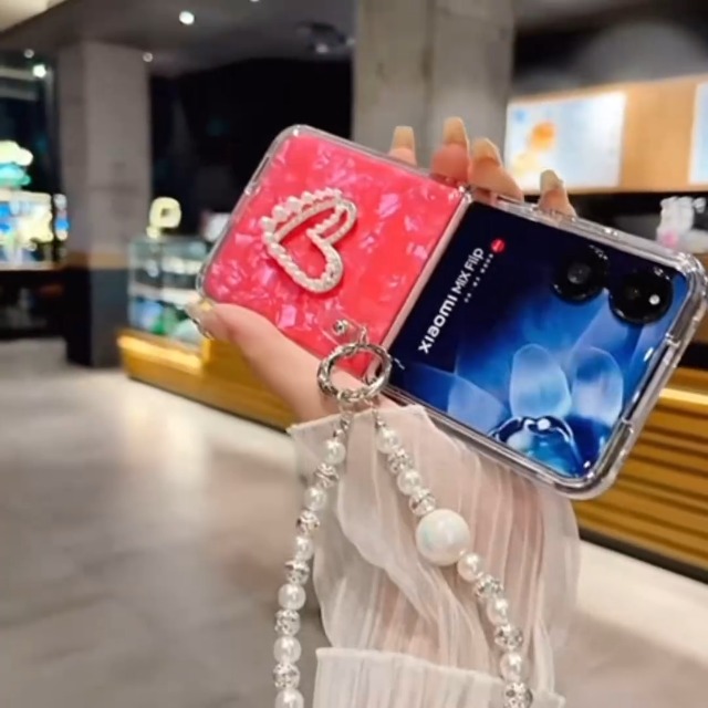 ♡ 専用 ♡ Amazon.com: for Samsung Galaxy Z Flip 7 Case Cute Love Heart Girly