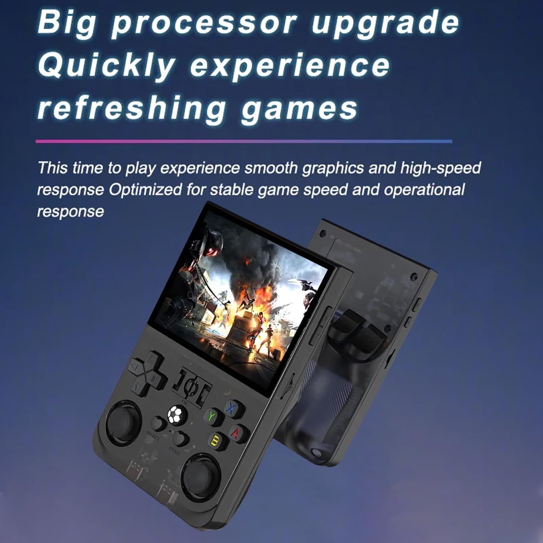 Amazon | Actualia 注意: R36S PRO ハンドヘルドゲームコンソール 128G