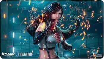 【新品未開封】MTG FFⅦ ティファ プレイマット Ultra PRO コラボ 新品未開封】MTG FFⅦ ティファ プレイマット Ultra PRO コラボ