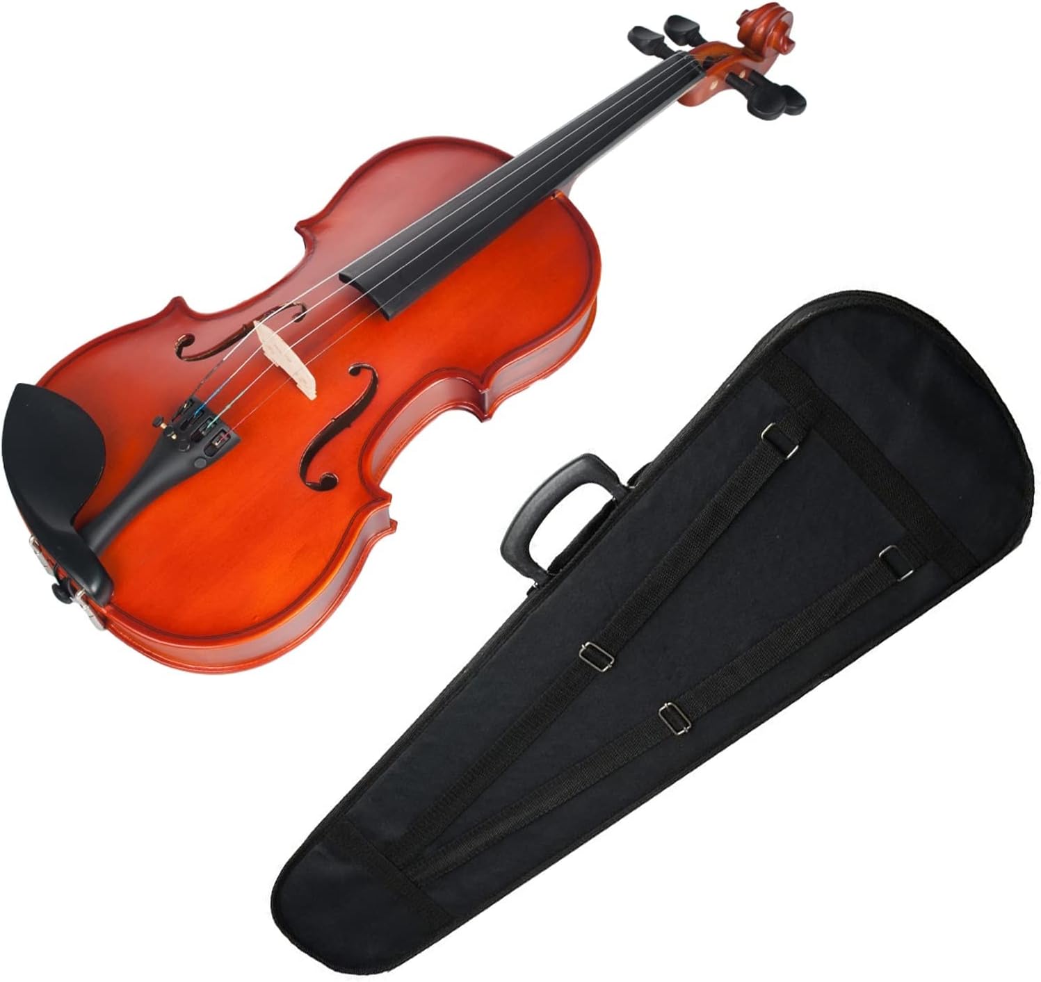 Violin Solidwood Violin for Beginners Kids Spruce Panel