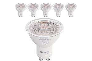 6-Pack GU10 Dimmable LED Bulb - Illuminate Your Space with Exceptional Lighting!