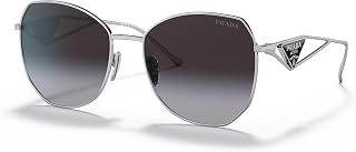 PR 57YS Silver/Dark Grey 57/18/140 women Sunglasses