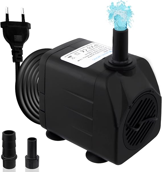 HpLive Solarwasserpumpe 6W 240L/h | Tauchpumpe Für Teich, Brunnen, Aquarium