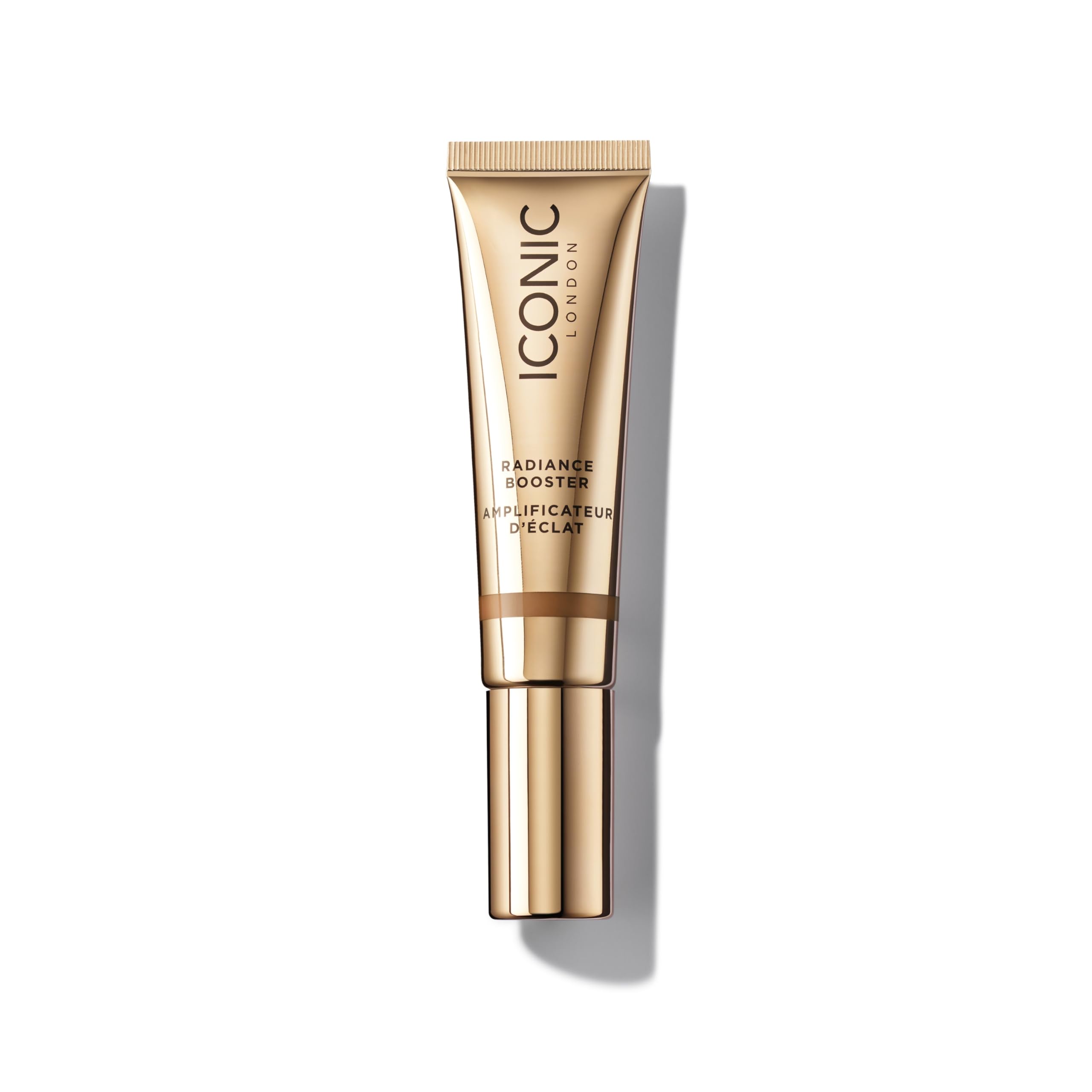 ICONIC London Radiance Booster – Sheer Tinted Primer with Radiant Glow, Toffee Glow, 30ml