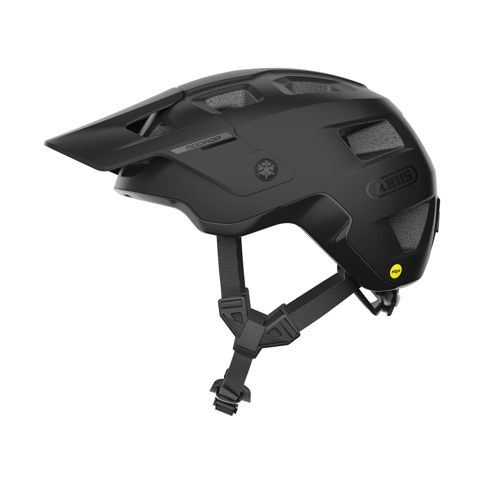 ABUS Unisex Fahrradhelm Velvet Black, Größe M (54–58 cm)
