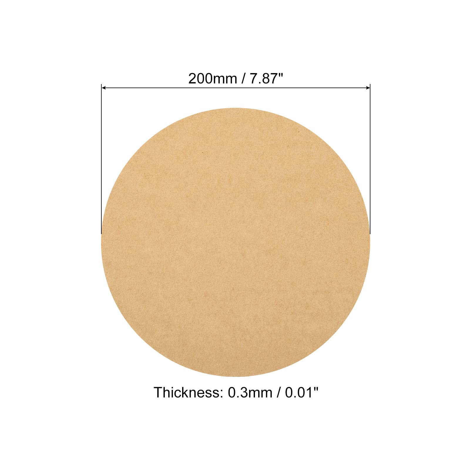PATIKIL 7.9-inch Round Cardboard Paper - Image 2