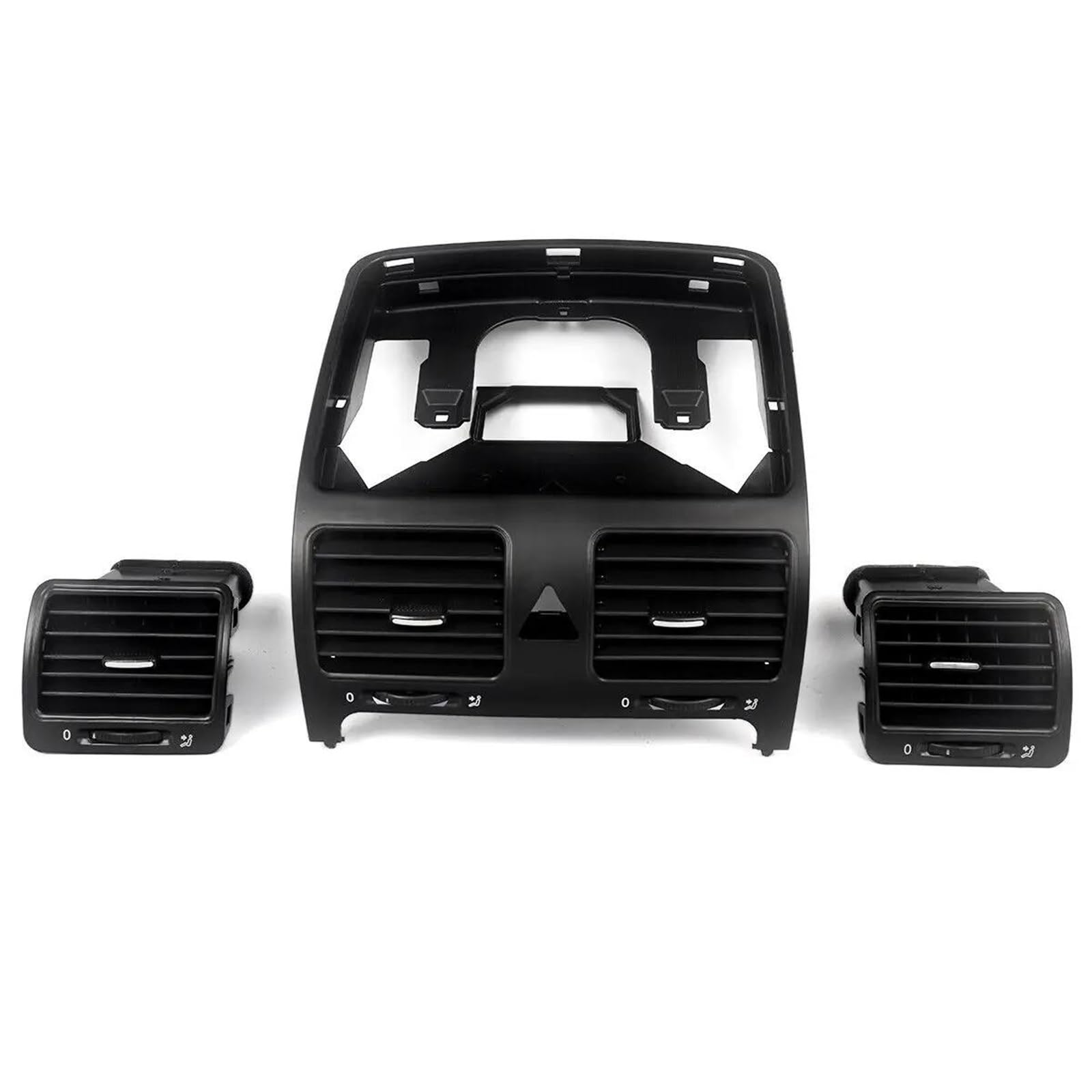 Air Vent Panel for Car Dashboard Central Air Outlet Vent Set Fit For 2004-2011 For VW For Jetta For Golf For Rabbit MK5 Car Conditioner