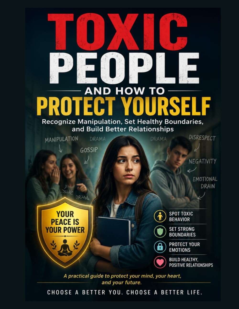 Toxic People and How to Protect Yourself: Recognize Toxic Behavior, Build Confidence, Set Healthy Boundaries, and Protect Your Mental Health