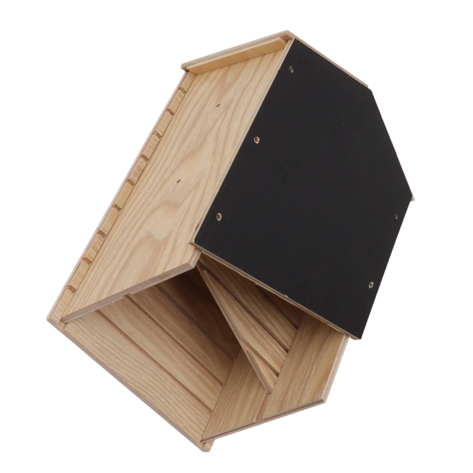 Fledermaushaus aus Holz, Doppelkammer-Fledermauskasten, Großes Außenmodell, Wasserdicht & Winddicht, Naturfreundlich, Gartenaccessoire, Wildtierunterkunft