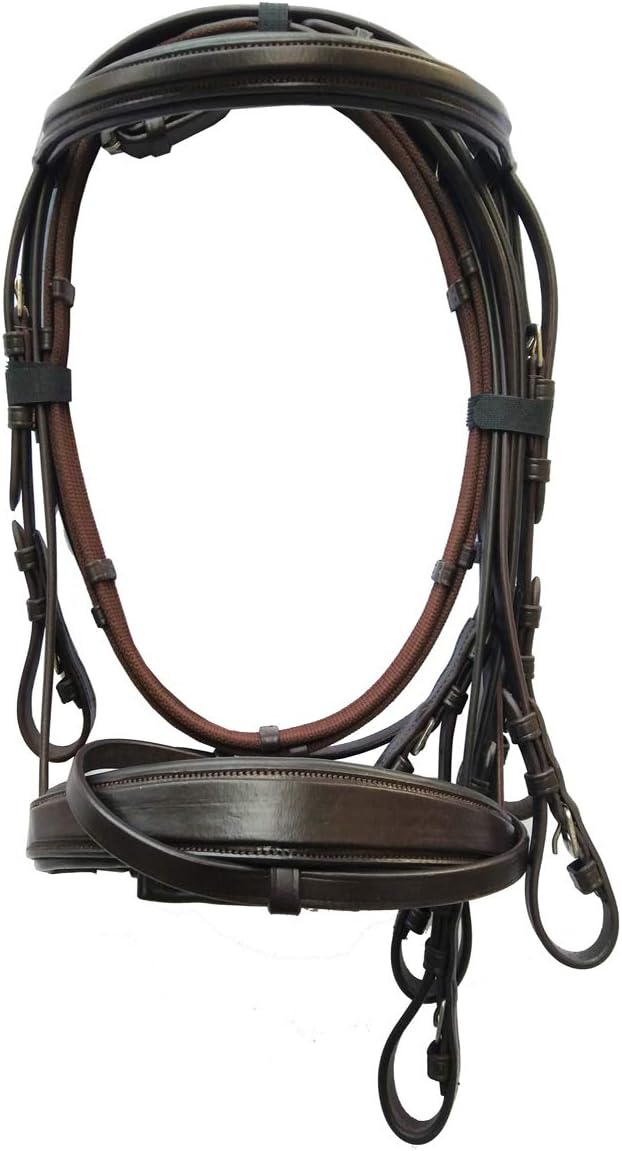 Saddlesworld World Soft Padded Leather Bridle