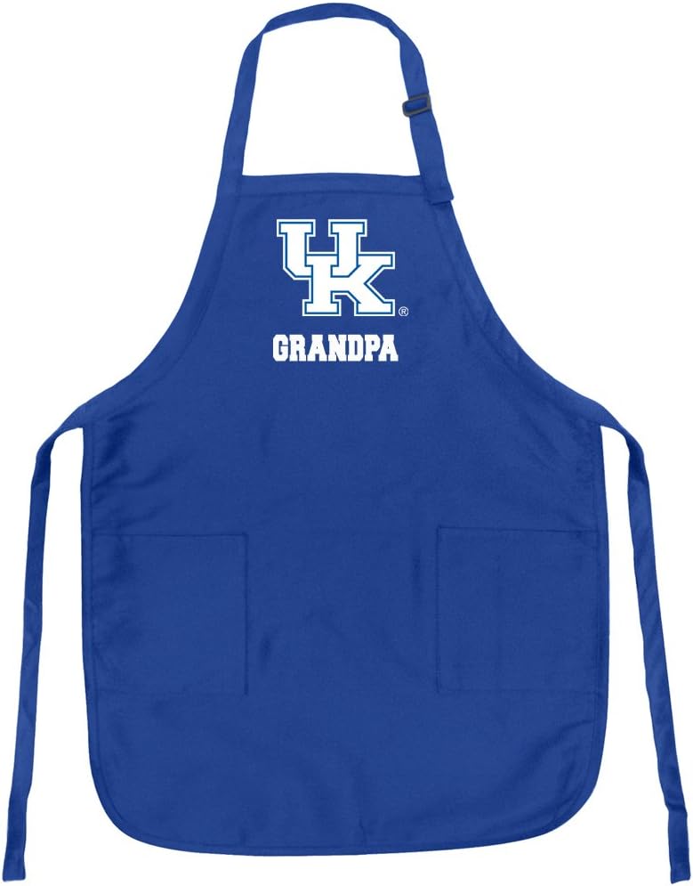 Broad Bay DELUXE University of Kentucky Grandpa Apron w/POCKETS Barbecue Grilling Kitchen Cooking