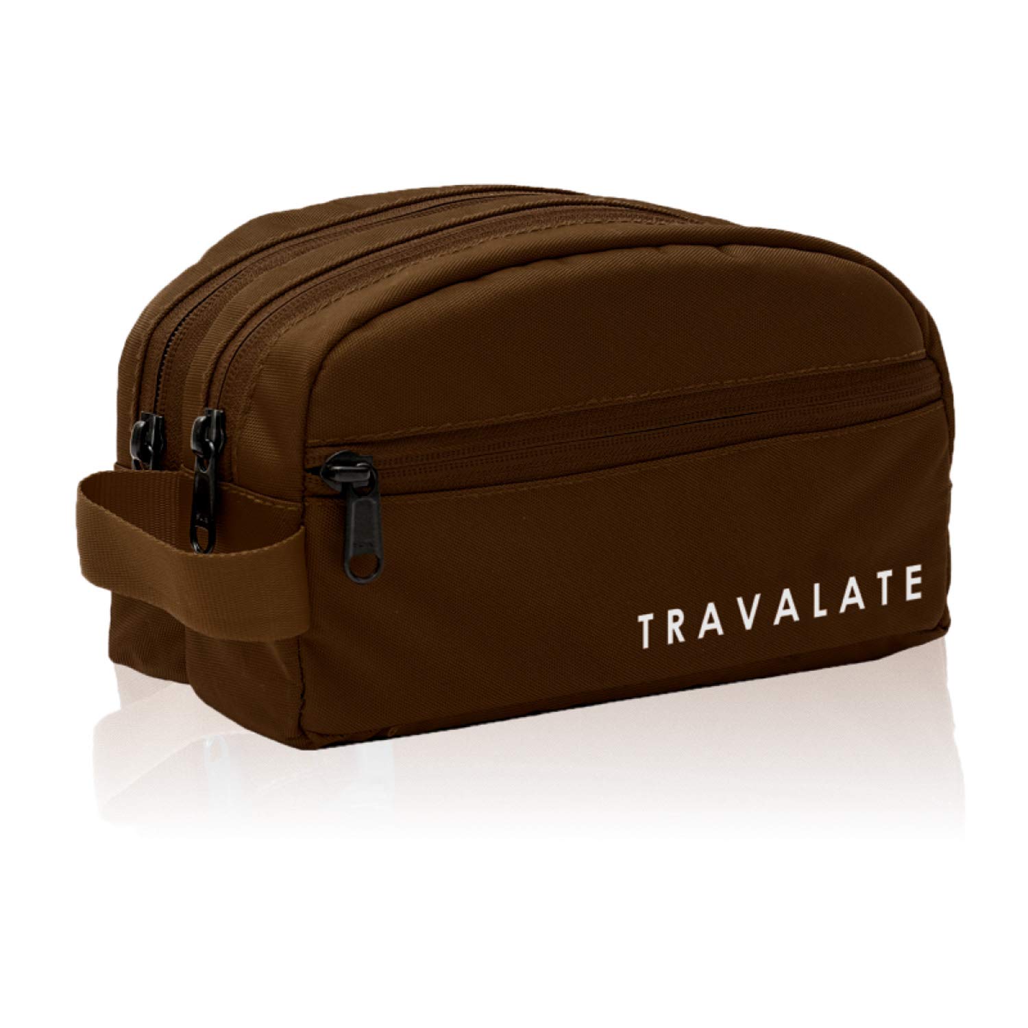 TRAVALATE Solid 9 Cms Cosmetic Pouch (L_TR1323_Brown) (B08MVTL8D6) Amazon Price History, Amazon Price Tracker