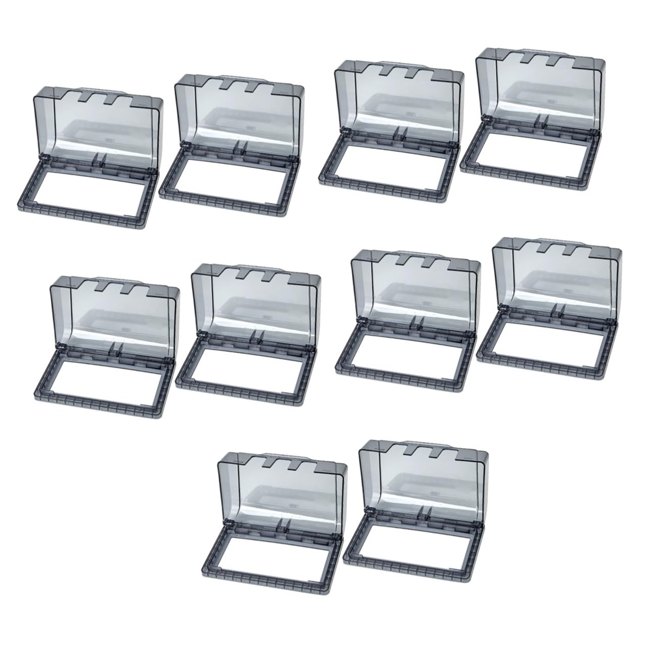 Alipis 5 Set Prese Elettriche Da Esterno Da Protezione Per Scatole Elettriche Design Splash Per Giardino Cucina E Garage 2 Pezzi*5