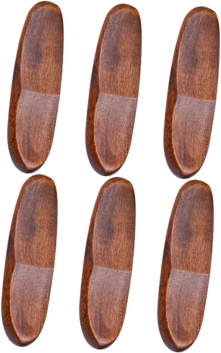 30pcs Wooden Chopstick Rest Natural Holder for Dining Table Decor Easy to Clean and Store Rustic and Modern Tableware Accessories