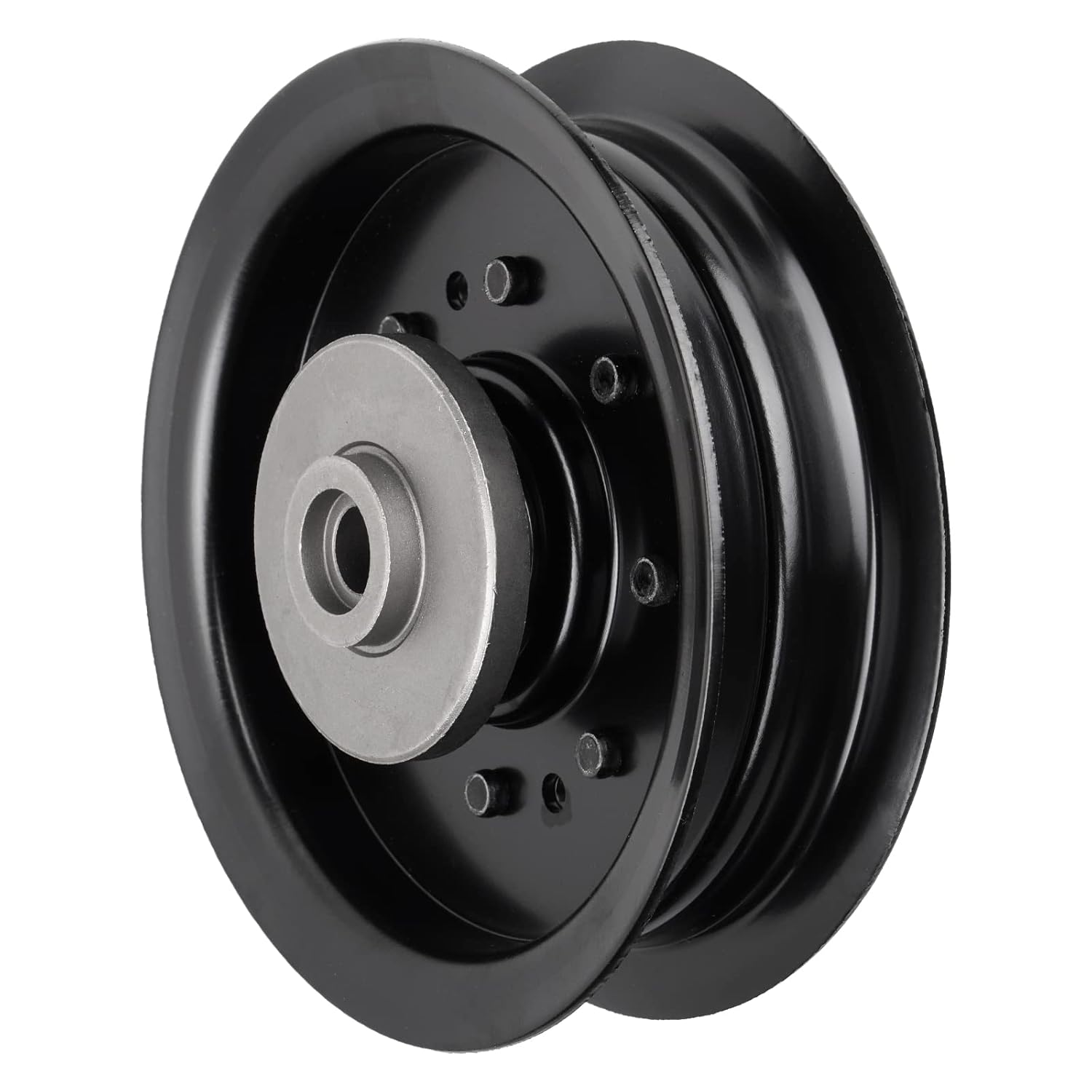 Idler Pulley Replaces for Craftsman Husqvarna Poulan 196104 197380 532196104 532197380 TS342 2748GLS GT52XLS LGT2654 RZ4219 48" 54" Deck,1 Pack