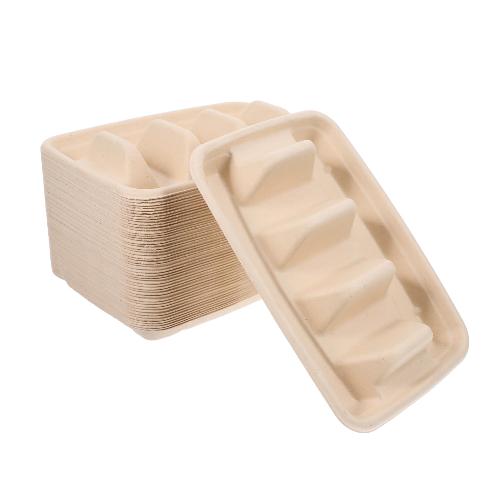 Homoyoyo 50pcs Taco Holders Stand for Party Disposable Plates for Tacos Easy to Use