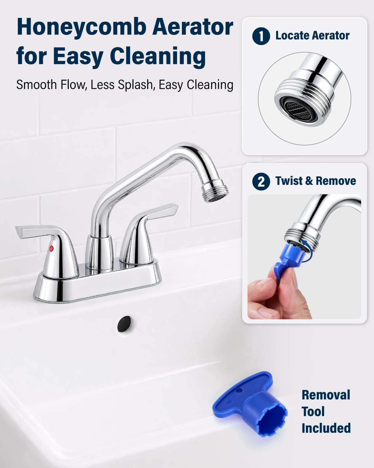 Aolemi Chrome Laundry Sink Faucet - 3/4" Threaded -5 Aolemi Chrome Laundry Sink Faucet - 3/4" Threaded -5