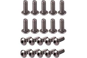 iFlight M3 Titanium Hex Allen Socket Button Head Screws Lot of 20pcs (M3 x 8mm)