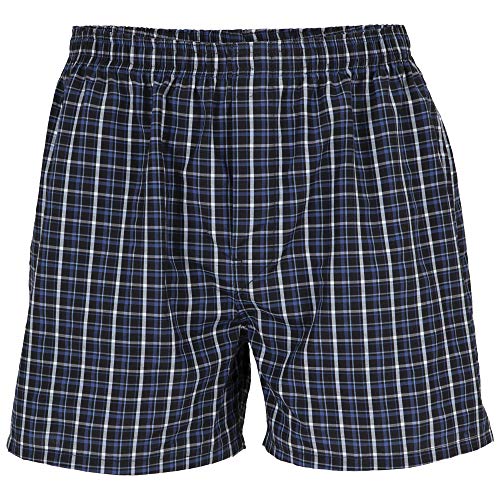 Gildan Men's Underwear Boxers, Multipack, Black Stripe Assorted (5-Pack), Large - Image 4