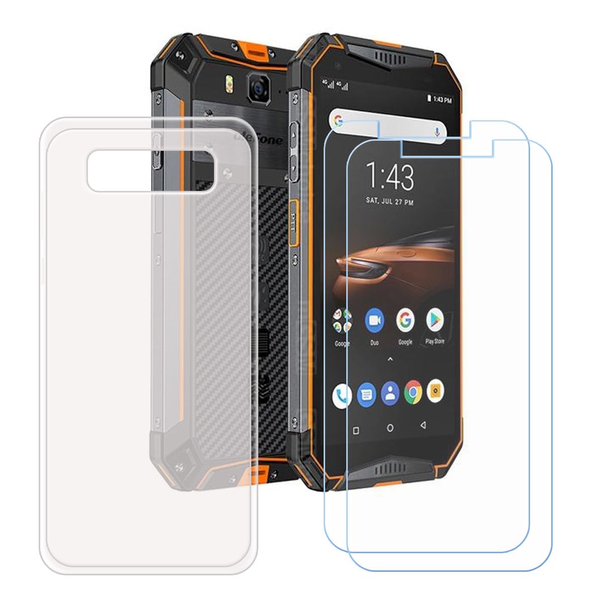 ULEFONE Armor 19,Armor 21,Armor 23 Ultra Tempered Glass Screen Protector