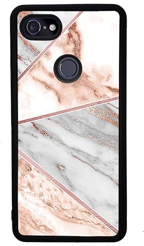 Miniatura 4 de Rose Gold Triangle Shapes Black Rubber Phone Case Compatible With Google Pixel 10, 10 Pro, 10 Pro XL, 9a, 9 Pro, Pixel 9, Pixel 9 Pro XL, 8a, 8 Pro,