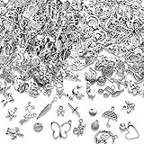 silber armband charms Unser tibetanischer Silberanhänger aus Zinklegierung ist ein großartiges DIY-Geschenk für Ihre Freunde, Liebhaber oder sich selbst. Er ist sehr glänzend, nicht verblassend, langlebig und geruchlos. Ein Favorit für DIY-Liebhaber.