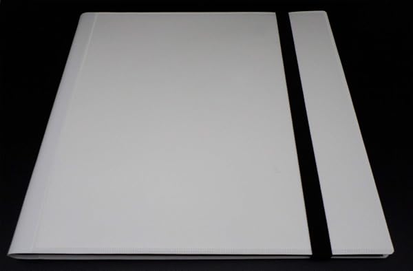 docsmagic.de Pro-Player 24-Pocket Playset Album White - 480 Card Binder - MTG - PKM - YGO - Classeur pour Jeu de Cartes Blanc - 1