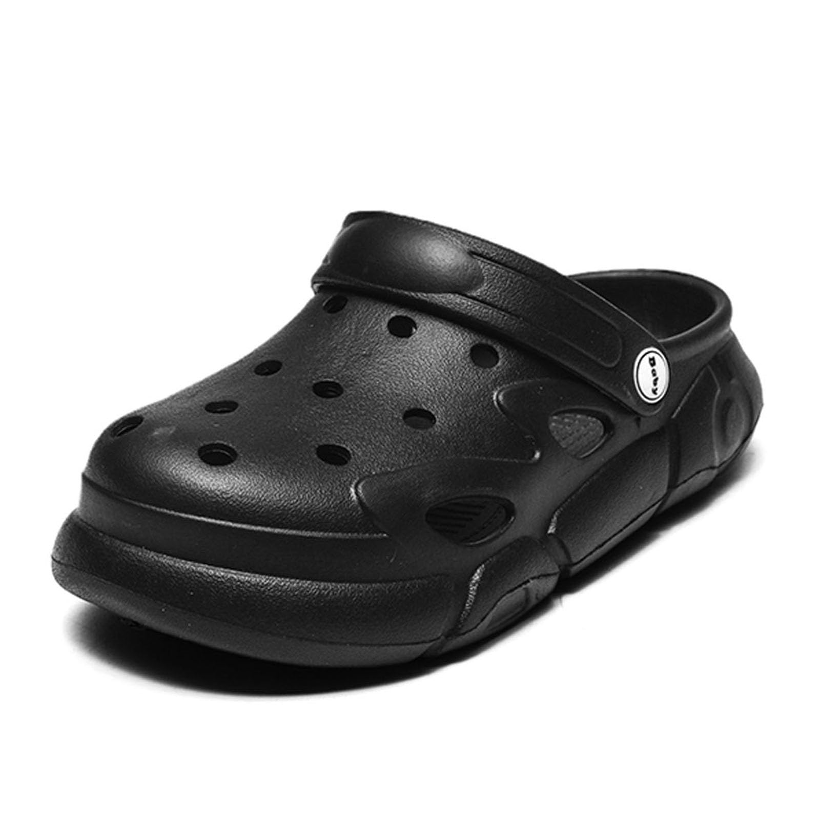 SECHRITE Kids Boys Girls Garden Clogs Shoes Shower Slippers Toddler Slip On Mules Lightweight Beach Pool Slides Indoor Sandals