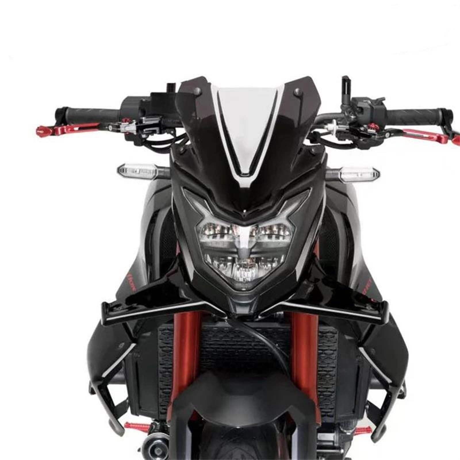 Spoiler Latéral Aileron Carénage Moto Pour Honda CB750 Hornet 2023-2025 – Style 2, Aérodynamique Pression Vers Le Bas