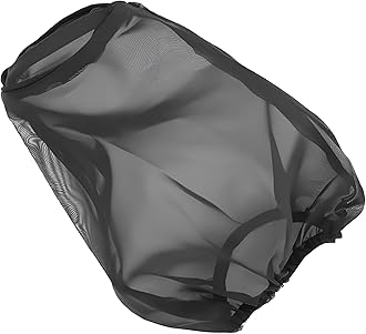 KASIMT Air Filter Cleaner Kits, Motorcycle Waterproof Air Filter Rain Sock Dustproof Protective Cover Fits for Harley Davidson Touring Model Autocar (Filter L)