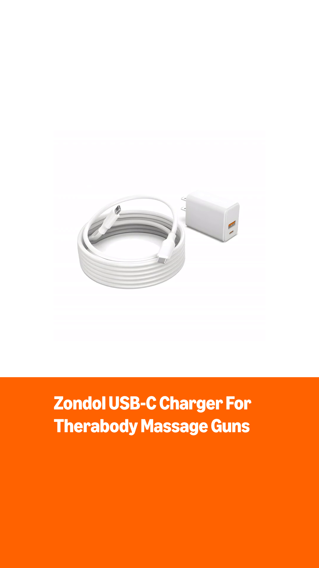 Amazon.com: USB-C Charger for Therabody Theragun Relief, Mini 2.0