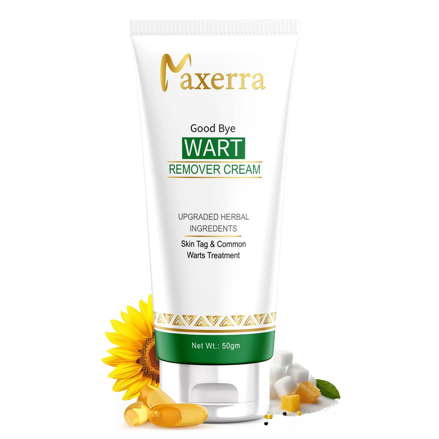 Maxerra Good Bye Wart Remover Cream, Upgraded Herbal Ingredients, 50gm (B0DF2YNH2B) Amazon Price History, Amazon Price Tracker