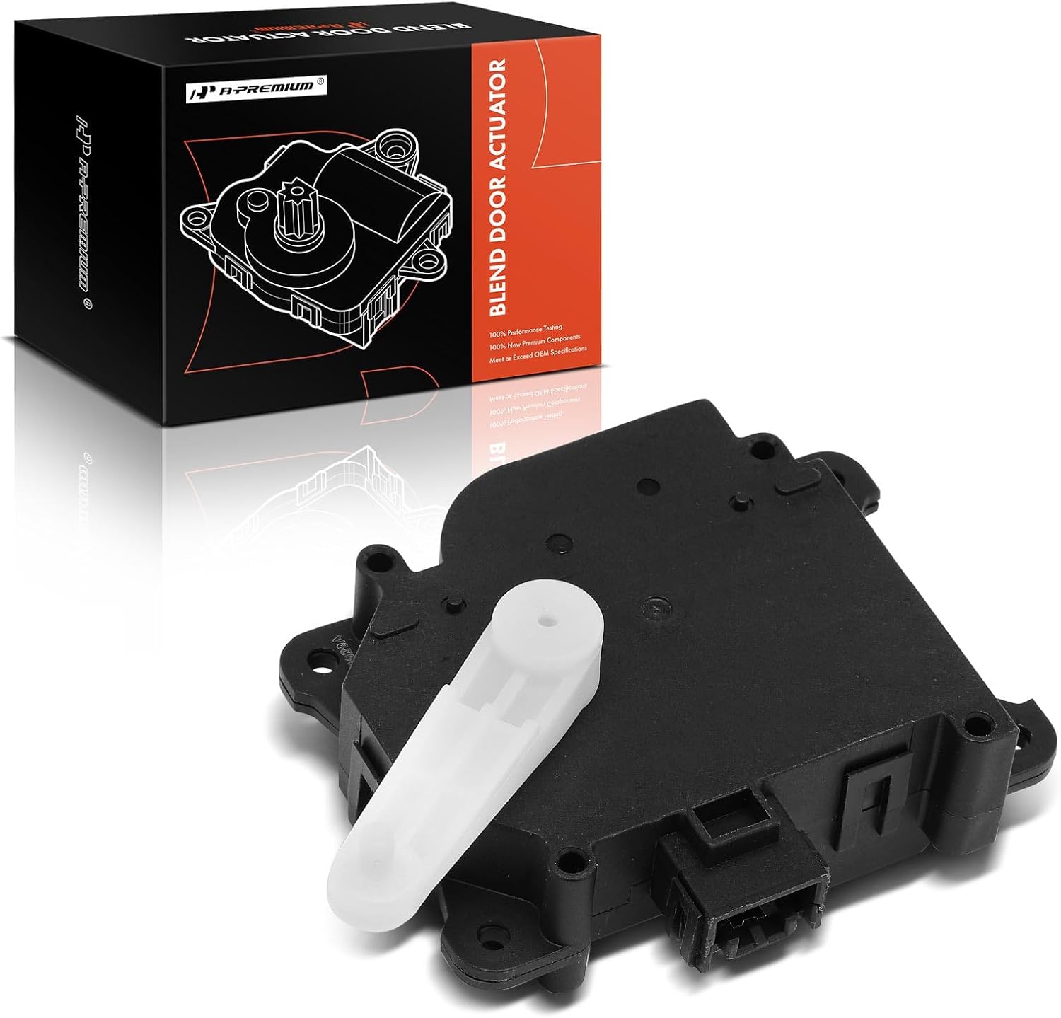 A-Premium HVAC Heater Blend Door Actuator Compatible with Toyota 4Runner 2003-2009 & Lexus GX470 2003-2009, Left Main, Temperature