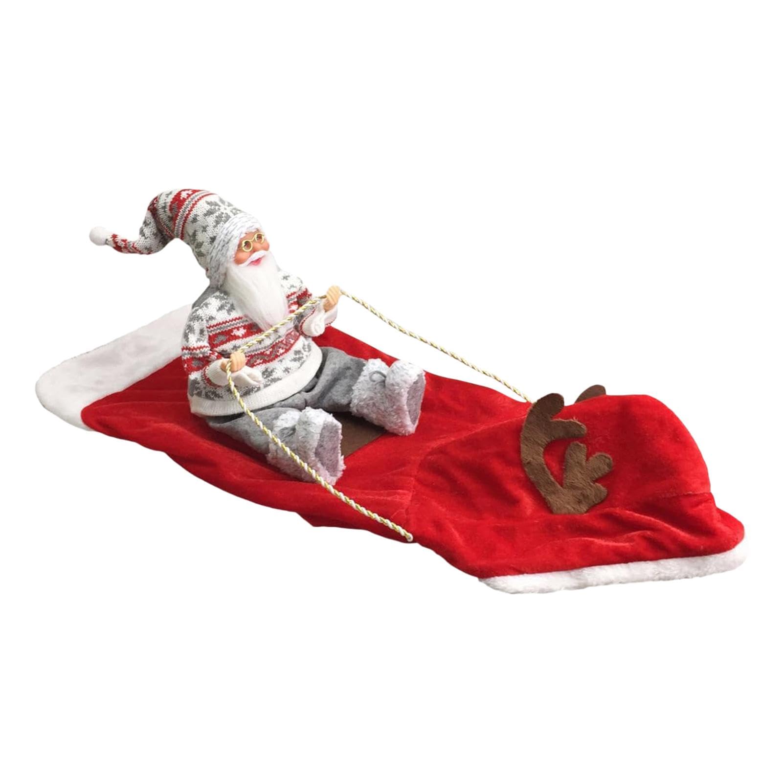 Costume de chien rouge avec chapeau, vêtements de Noël pour chat