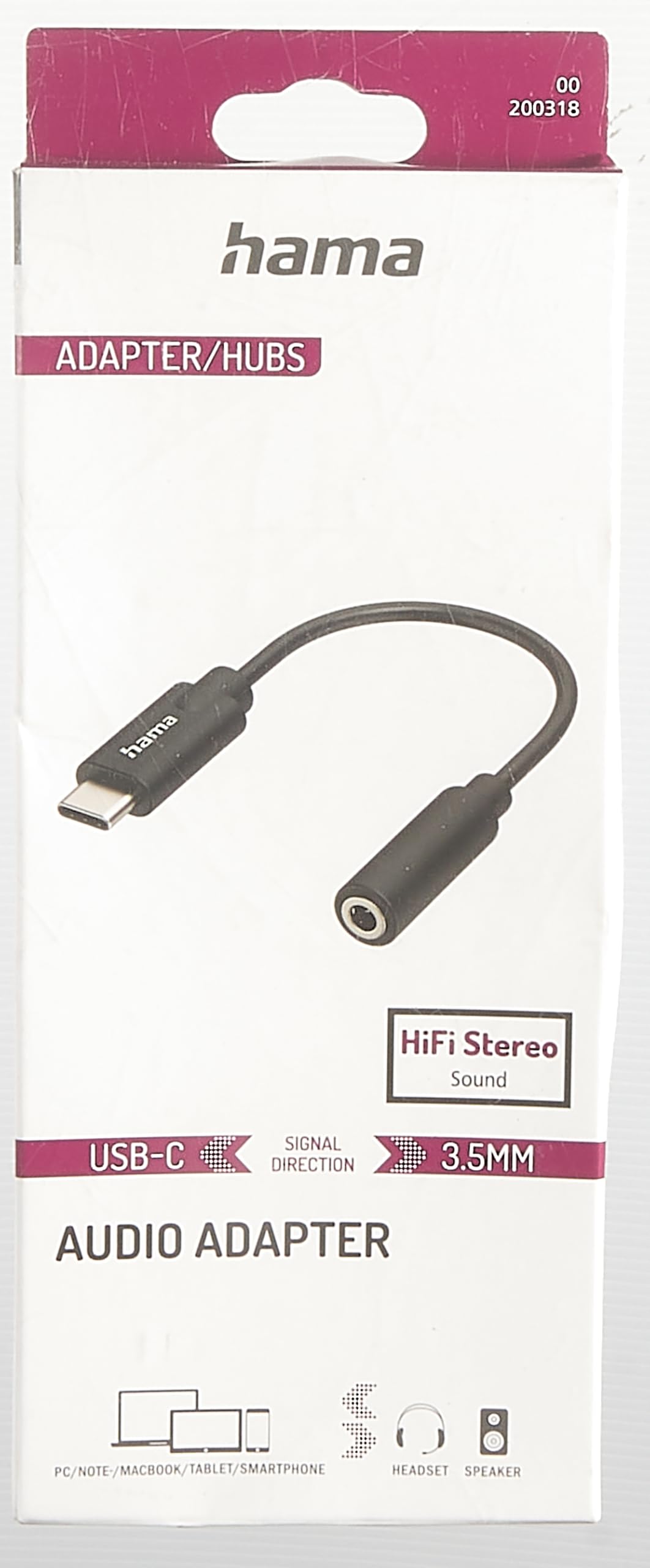 Hama Audio Adapter 2in1 Hama Audio Adapter 2in1