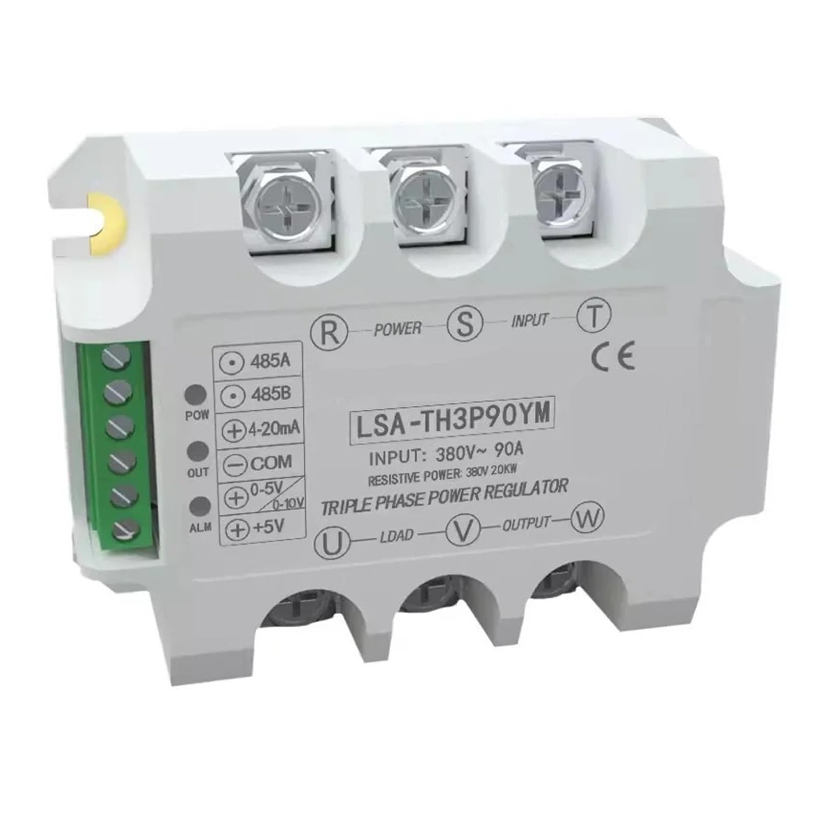 Modulo di Regolazione della Tensione CA trifase RS485 Modbus-RTU regolatore di Potenza a tiristori 90A