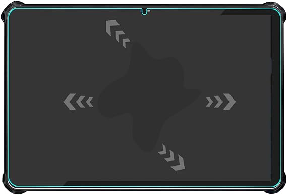 Mr.Shield 2枚パック OUKITEL RT6タブレット用スクリーンプロテクター 強化ガラス 日本ガラス硬度9H スクリーンプロテクター