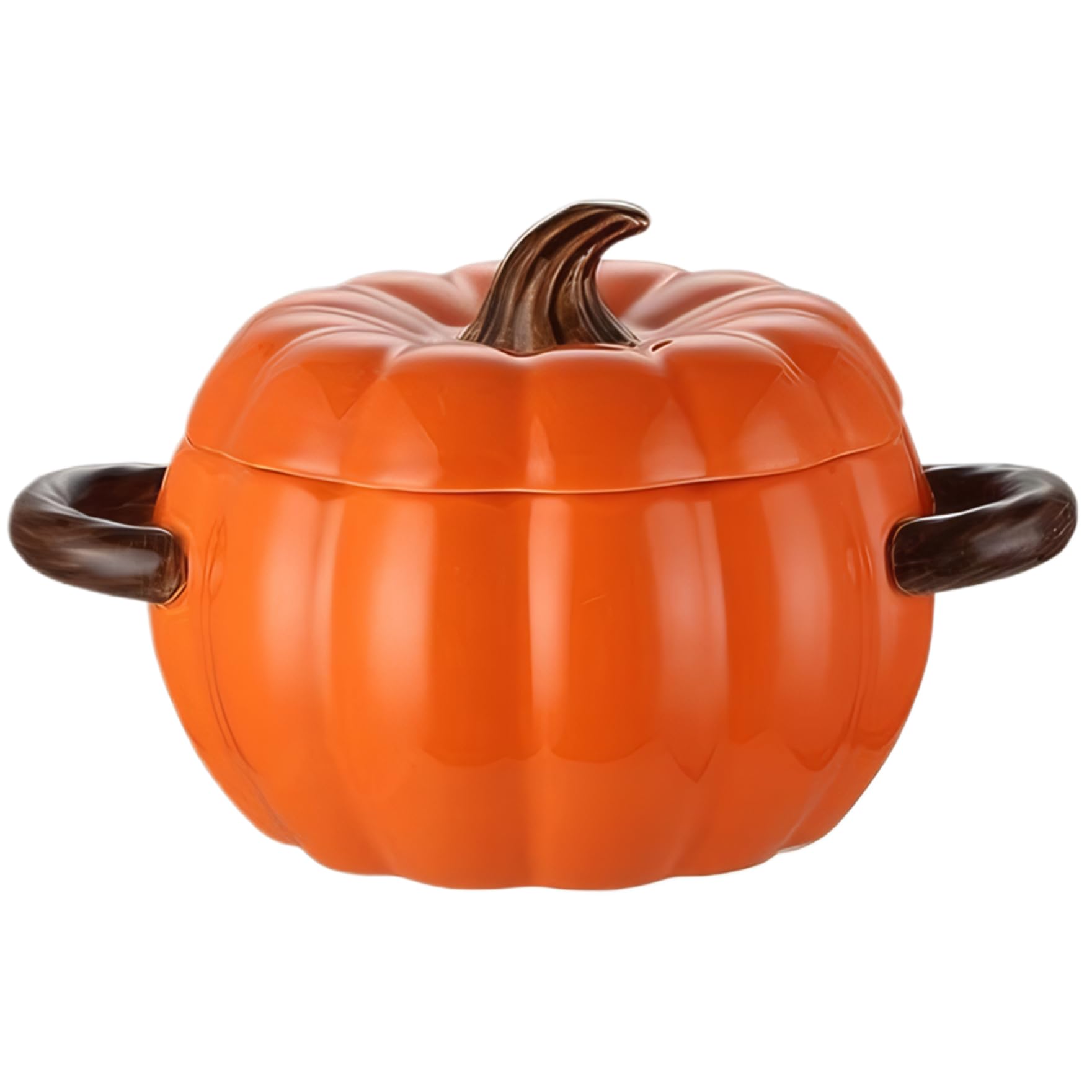 Soupe de citrouille gourmande : grand bol en céramique antidérapant pour vos soirées d'automne