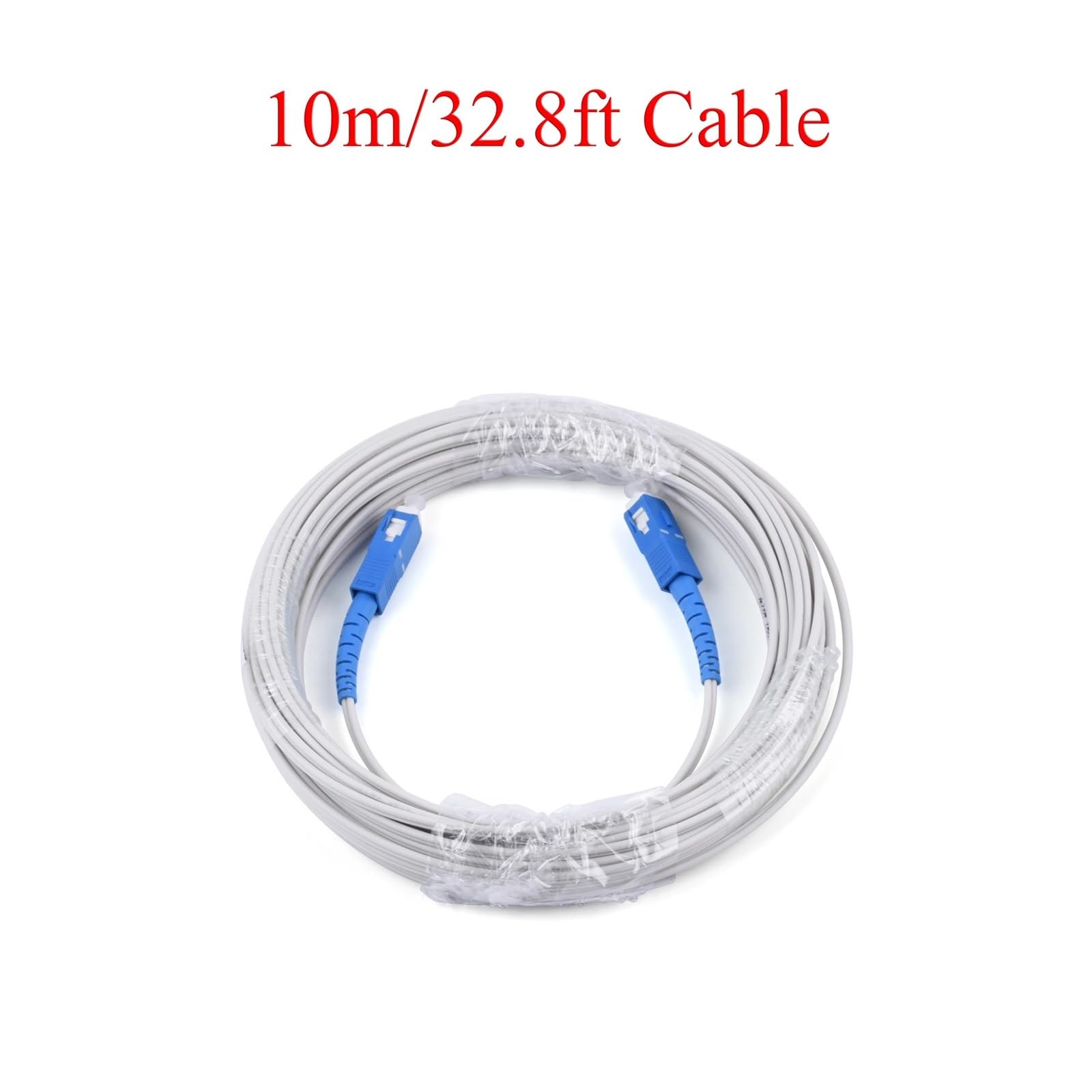 Câble d'extension fibre optique UPC SC vers SC, cordon de raccordement intérieur simplex monomode monoconducteur, 10 m/20 m/30 m/50 m/80 m/100 m(10M)