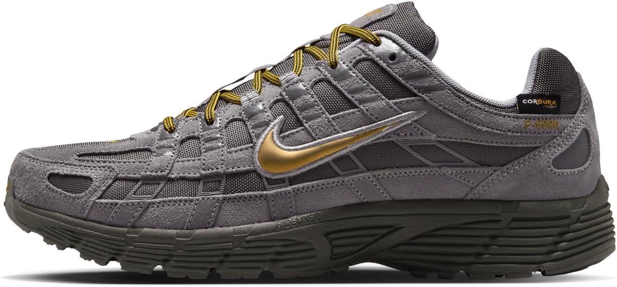 Nike P-6000 Premium Cordura® Men's Shoes (Medium Ash/Pencil Point/Cement Gray/Golden Hops) image 2