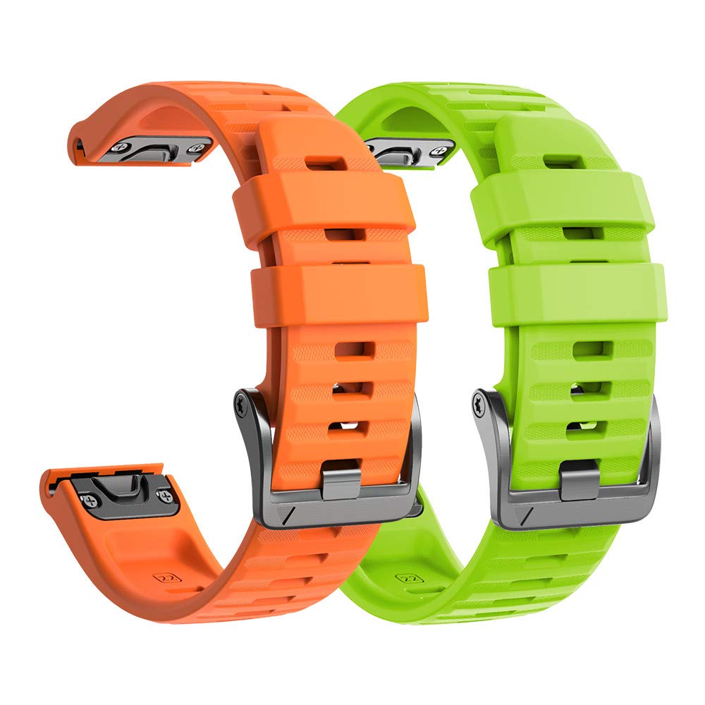 NotoCity Compatible with Fenix 6 Pro Band 22mm Easy Fit for Fenix 5/Fenix 5 Plus/Fenix 6/Fenix 6 Pro/Forerunner 935/Forerunner 945/Approach S60/Quatix
