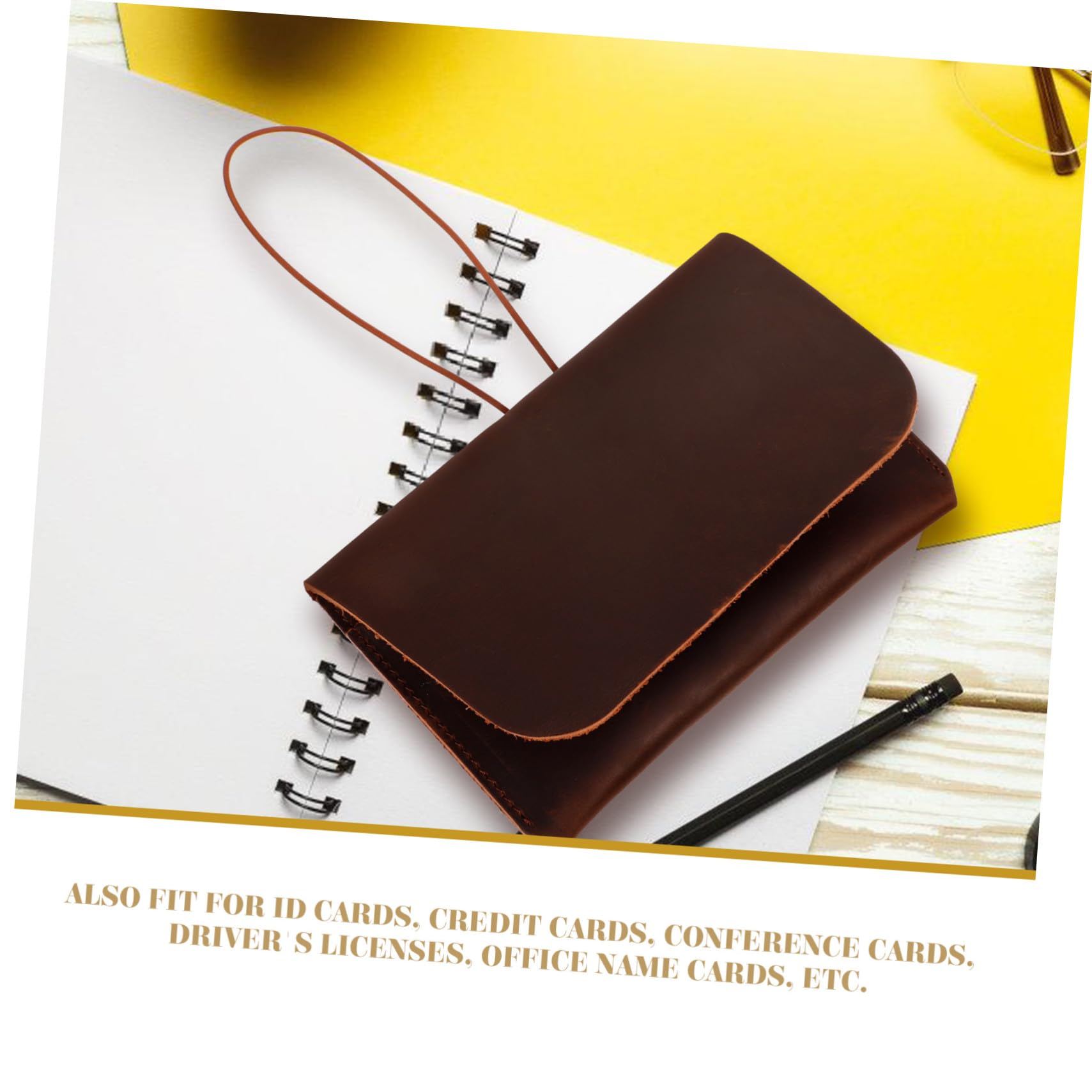 Funda para Pasaporte de Cuero Auténtico Almacenamiento y Protección, Diseño Delicado y Reutilizable Adecuado para Viajes