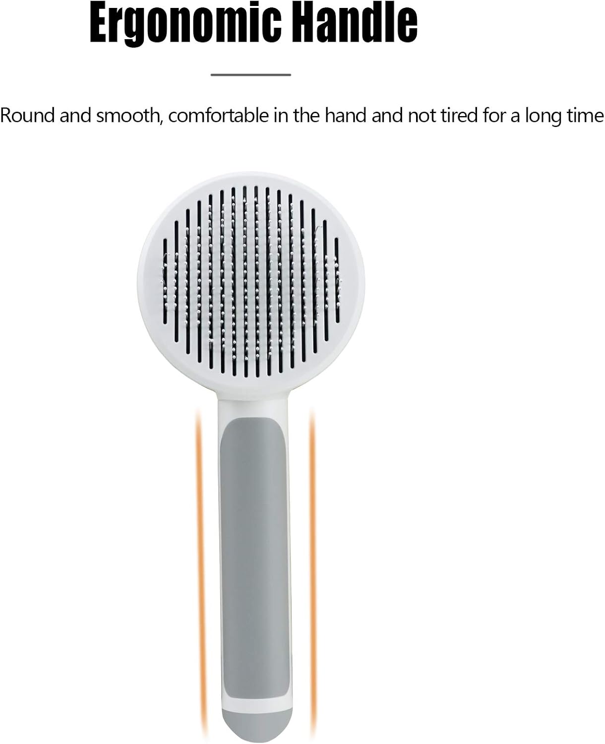 HUAWIND Self Cleaning Pet Grooming Brush, Deshedding Tools for Dogs & Cats Effectively Reduces Shedding by up to 95%, Gentle Pet Shedding Tools